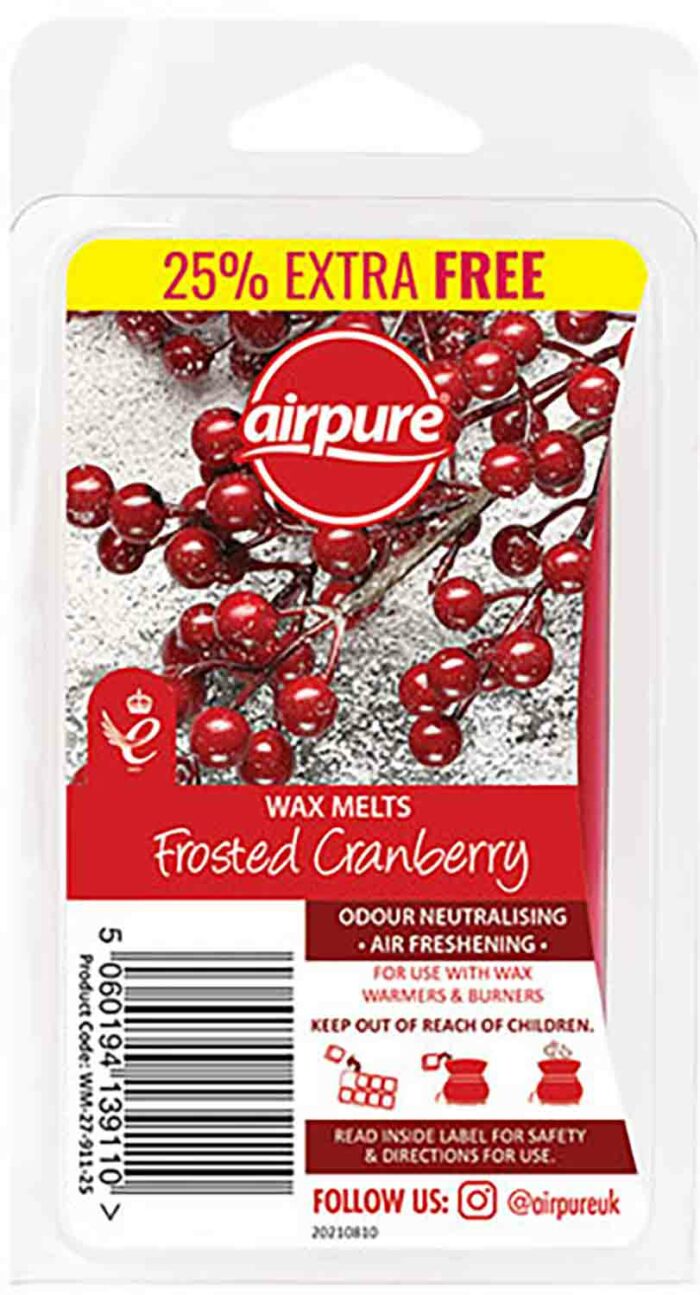 AirPure Frosted Cranberry 68 g Vonný vosk příslušenství