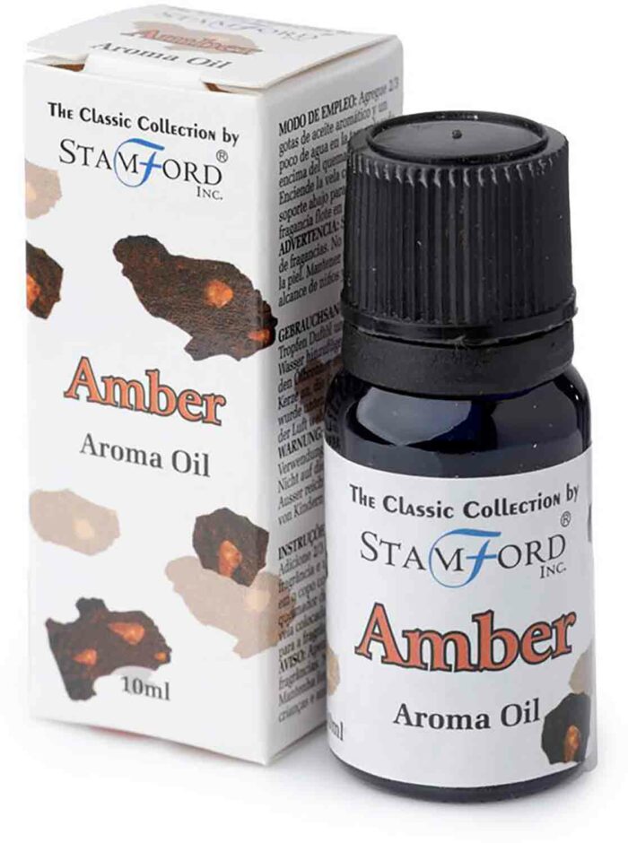 Amber 10 ml Stamford vonný olej příslušenství