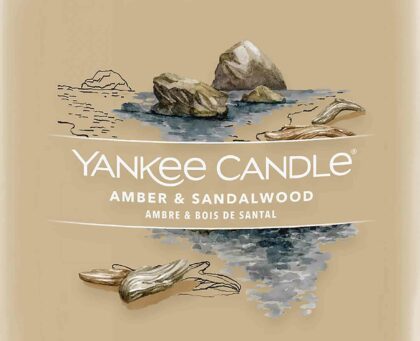 Amber and Sandalwood Yankee Candle  - Crumble vosk 22g