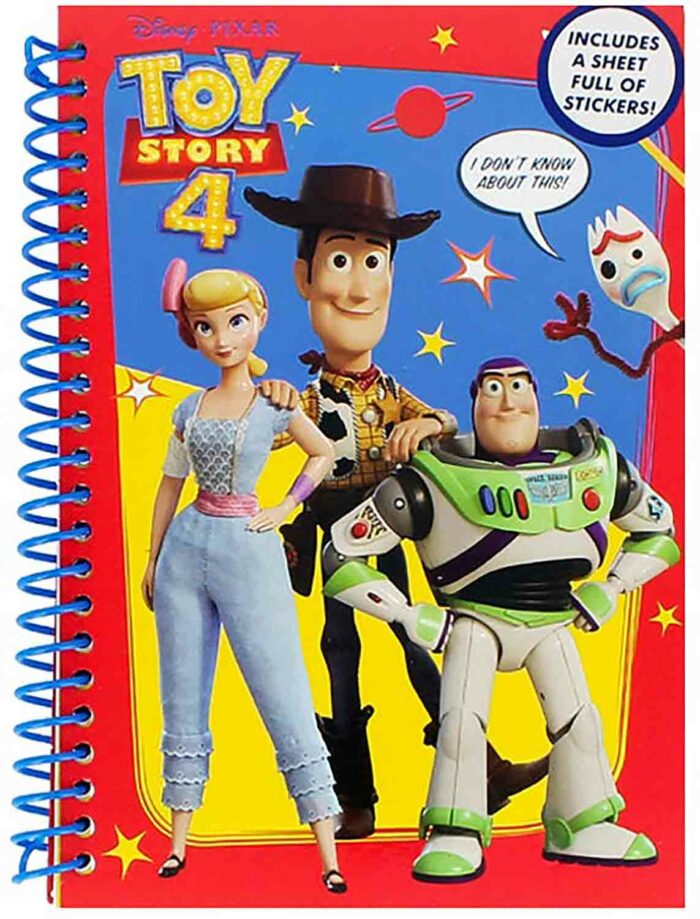 Blok Toy Story 4 A5 příslušenství