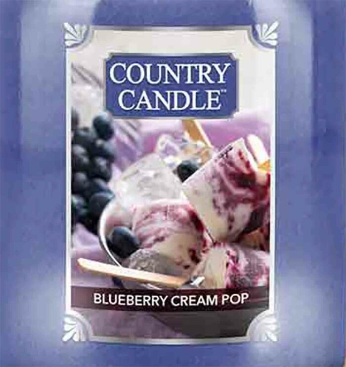 Blueberry Cream Pop USA Country Candle - Crumble vosk 22g příslušenství