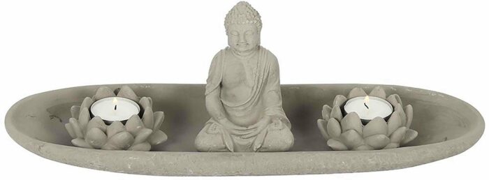 Buddha set svícen příslušenství