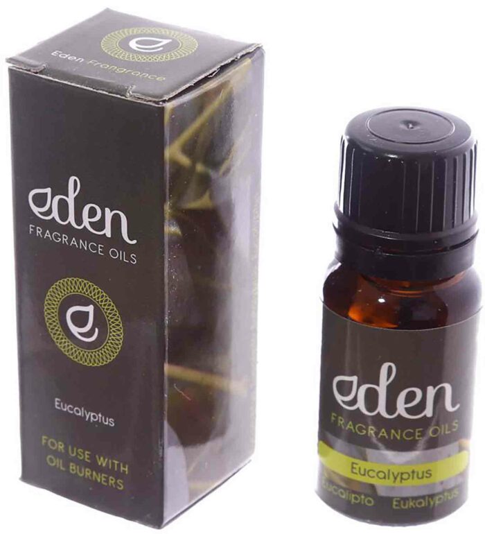 Eucalyptus Eden 10 ml vonný olej příslušenství