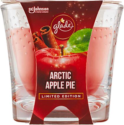 Vonná svíčka Glade Arctic Apple Pie 129g