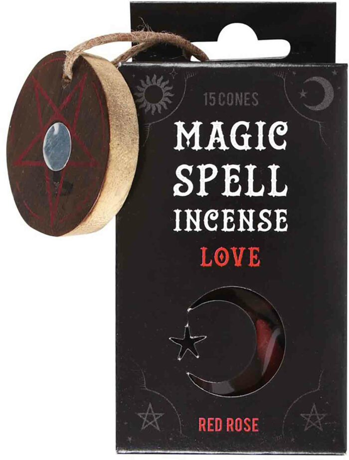 Love Magic Spell vonné kužely + držák příslušenství