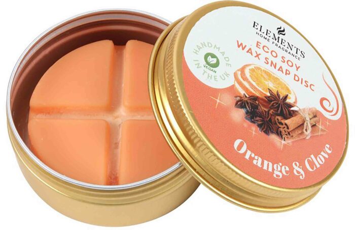 Orange & Clove vonný vosk Elements příslušenství