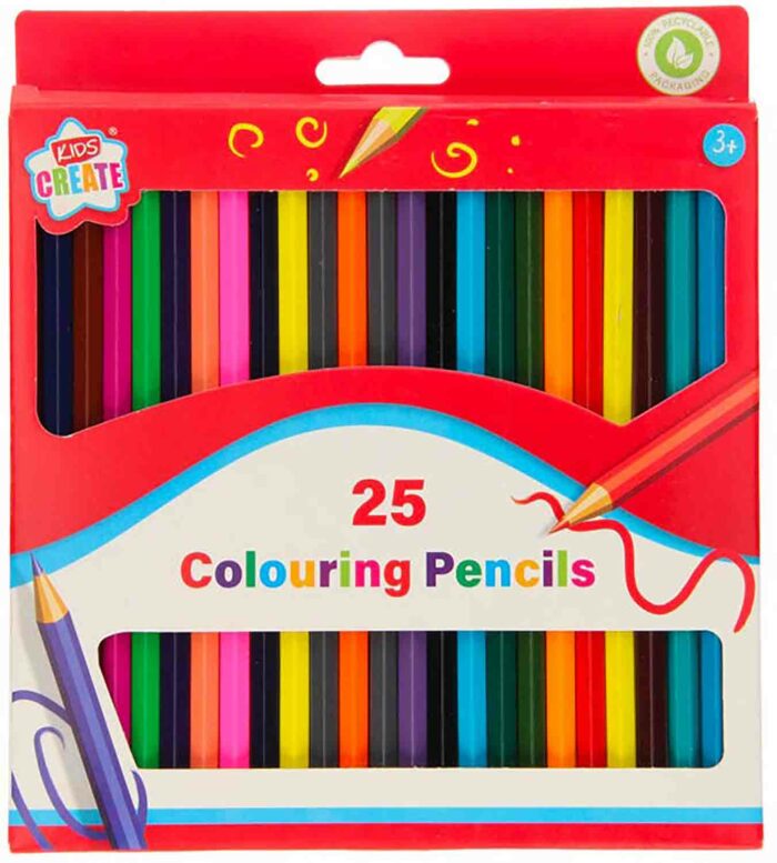 Pastelky Kids Create 25 kusů příslušenství