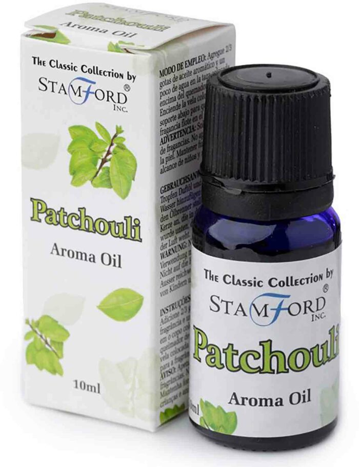 Patchouli10 ml Stamford vonný olej příslušenství