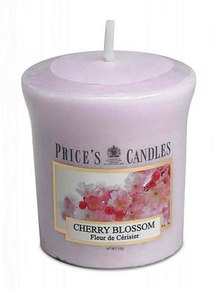 Price´s Candles Cherry Blossom 55 g votivní svíčka příslušenství