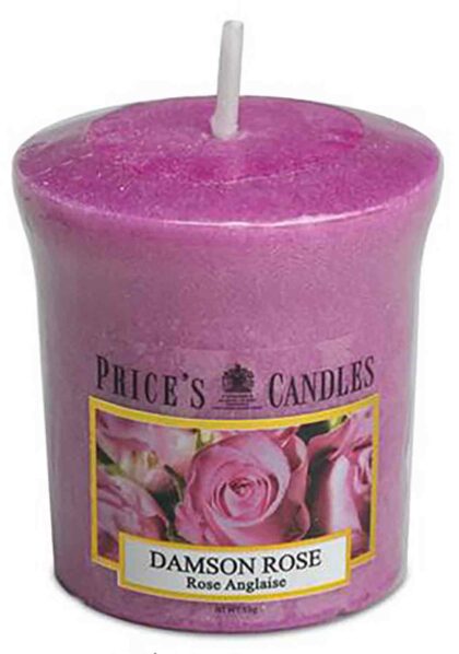 Price´s Candles Damson Rose 55 g votivní svíčka