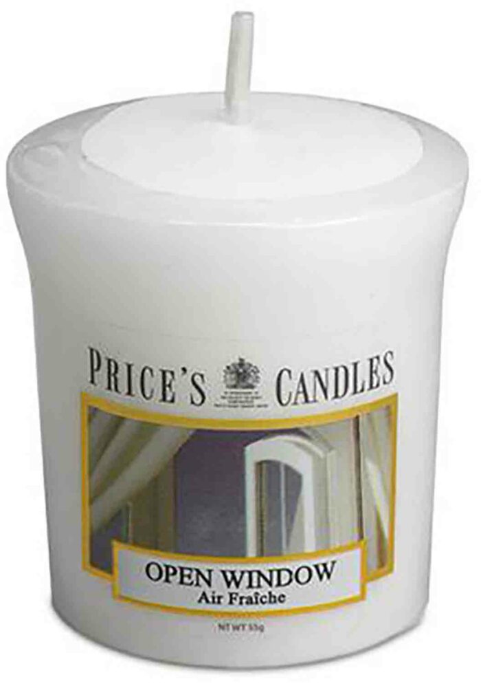 Price´s Candles Open Window 55 g votivní svíčka příslušenství