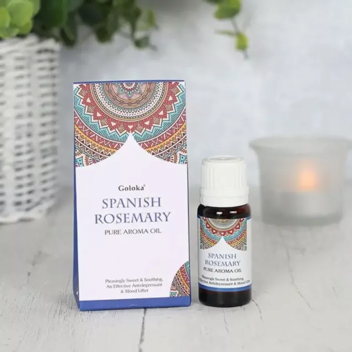 Spanish Rosemary 10 ml vonný olej příslušenství