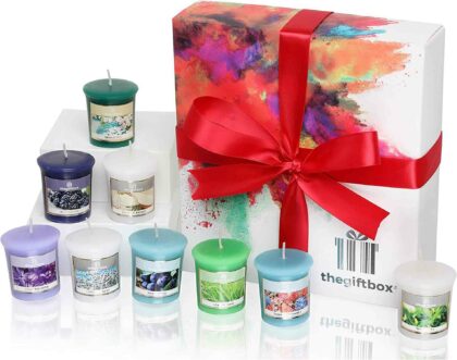 TheGiftBox Premium 9 kusů votivních svíček