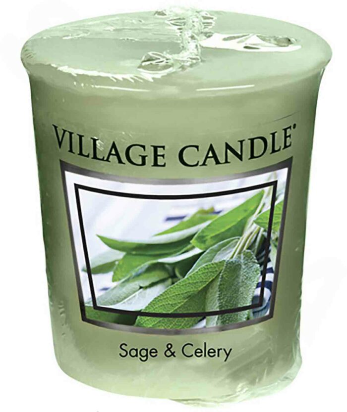 Village Candle Sage & Celery 57 g Votivní svíčka příslušenství