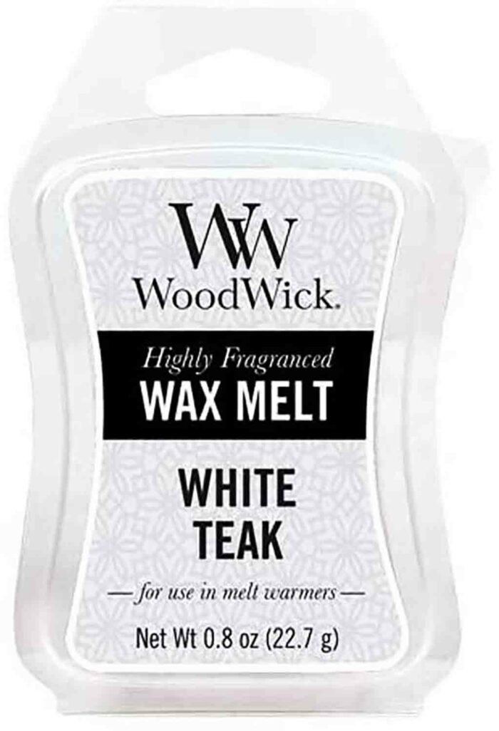 Wood Wick White Teak 22,7 g vonný vosk příslušenství