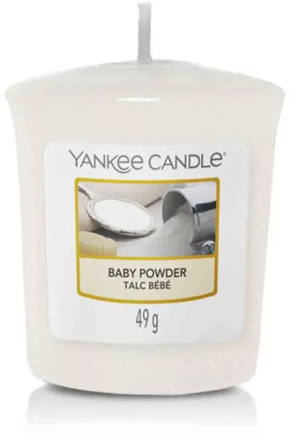 Yankee Candle Baby Powder 49 g votivní svíčka