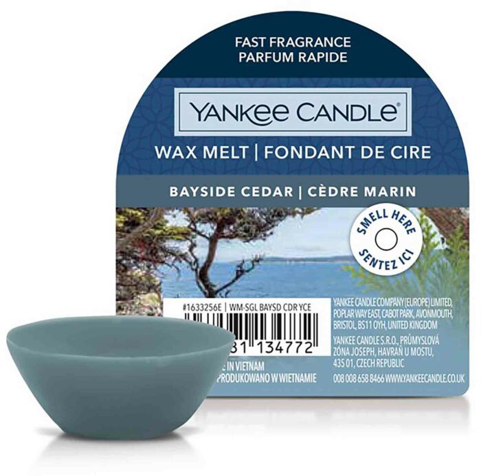 Yankee Candle Bayside Cedar 22g Vosk příslušenství