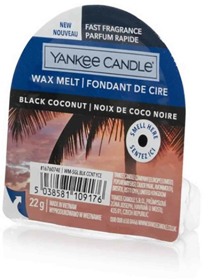 Yankee Candle Black Coconut 22g Vosk příslušenství