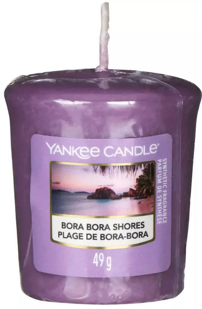 Yankee Candle Bora Bora 49 g votivní svíčka příslušenství