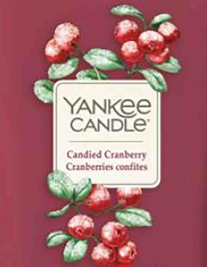 Yankee Candle Candied Cramberry 22 g - Crumble vosk příslušenství