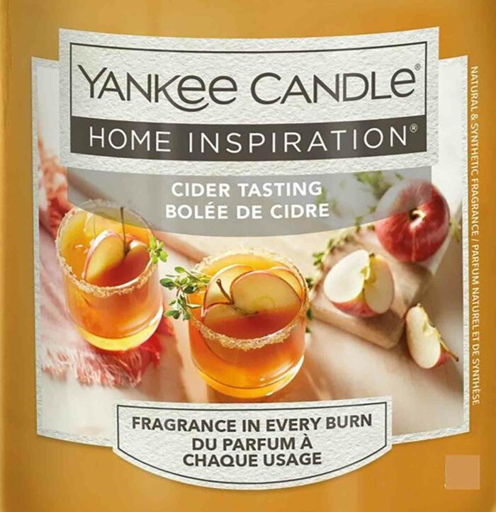 Yankee Candle Cider Tasting 22 g - Crumble vosk příslušenství