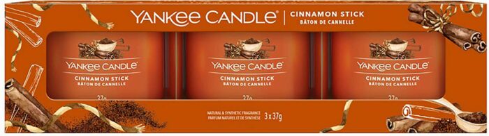 Yankee Candle Cinnamon Stick sada votivních svíček příslušenství