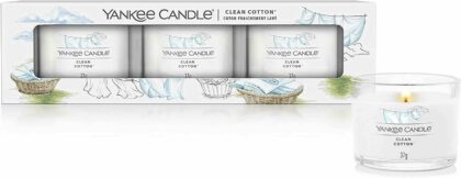 Sada votivních svíček Yankee Candle Clean Cotton