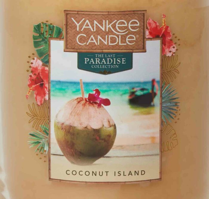 Yankee Candle Coconut Island USA  22 g - Crumble vosk příslušenství