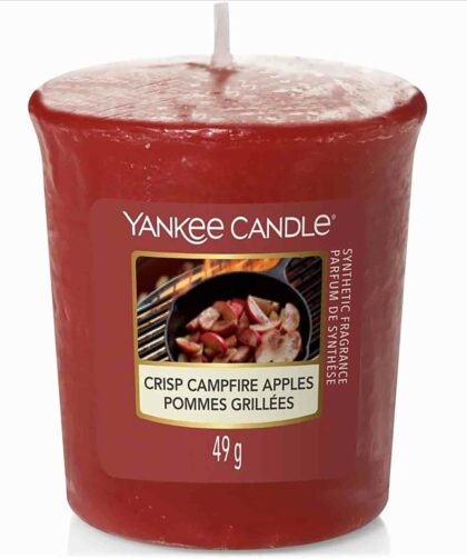 Votivní svíčka Yankee Candle Crisp Campfire Apples 49 g