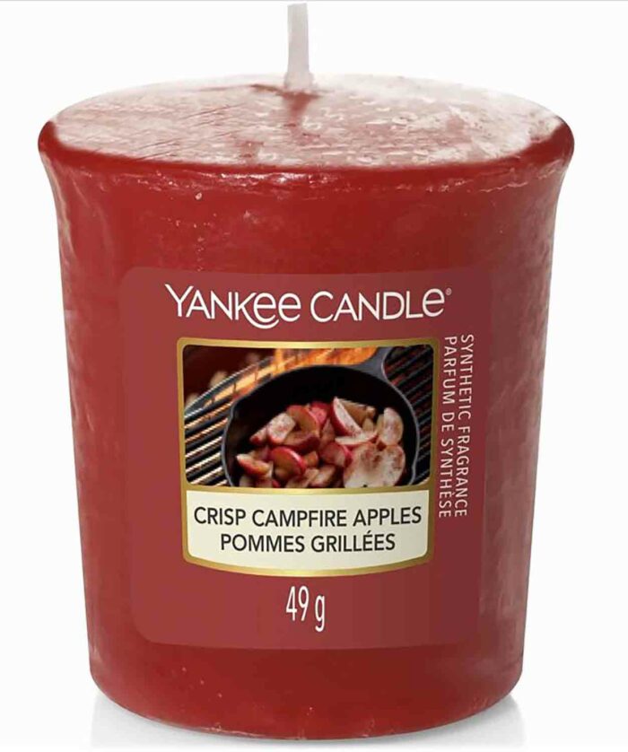 Votivní svíčka Yankee Candle Crisp Campfire Apples 49 g