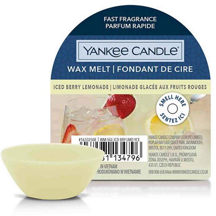 Yankee Candle Iced Berry Lemonade 22g Vosk příslušenství