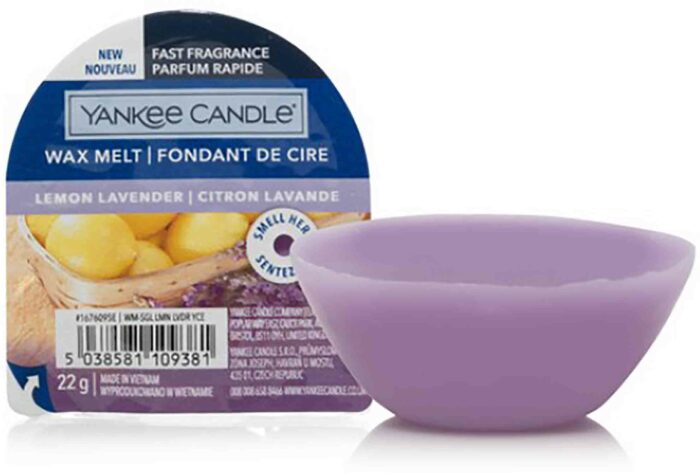 Yankee Candle Lemon Lavender 22g vonný vosk