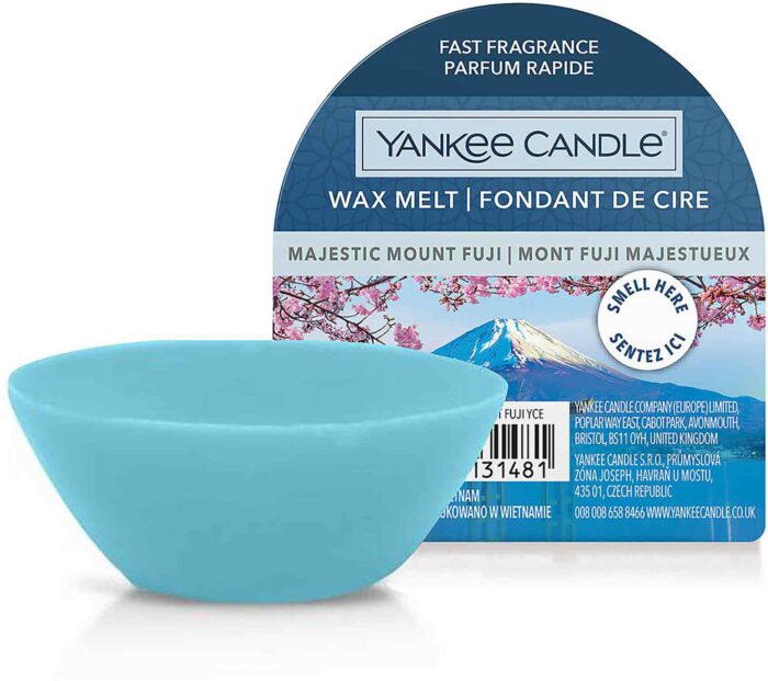 Yankee Candle Majestic Mount Fuji 22g vonný vosk příslušenství