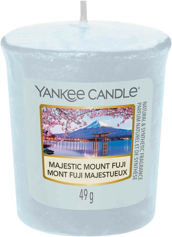 Yankee Candle Majestic Mount Fuji 49 g votivní svíčka příslušenství