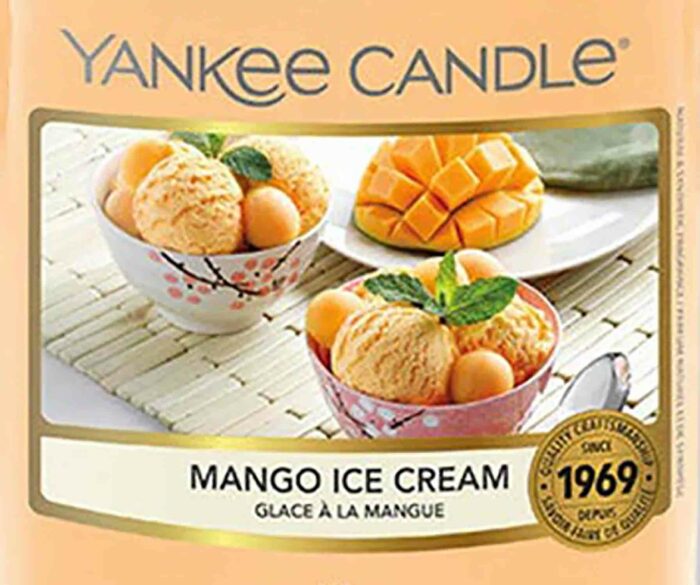 Yankee Candle Mango Ice Cream 2022 22 g - Crumble vosk příslušenství