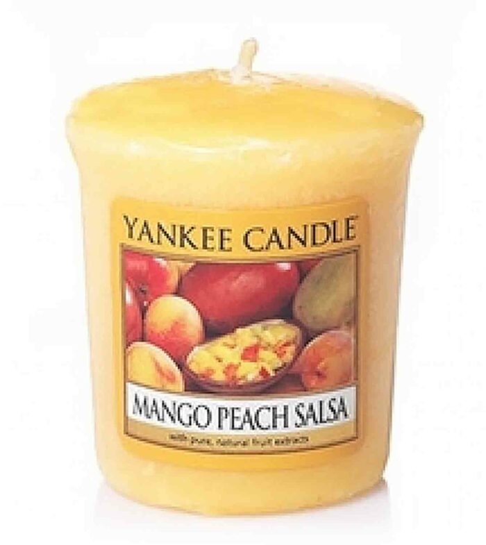 Votivní svíčka Yankee Candle Mango Peach Salsa 49 g