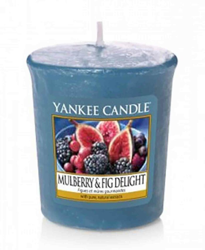 Yankee Candle Mulberry & Fig Delight 49 g votivní svíčka