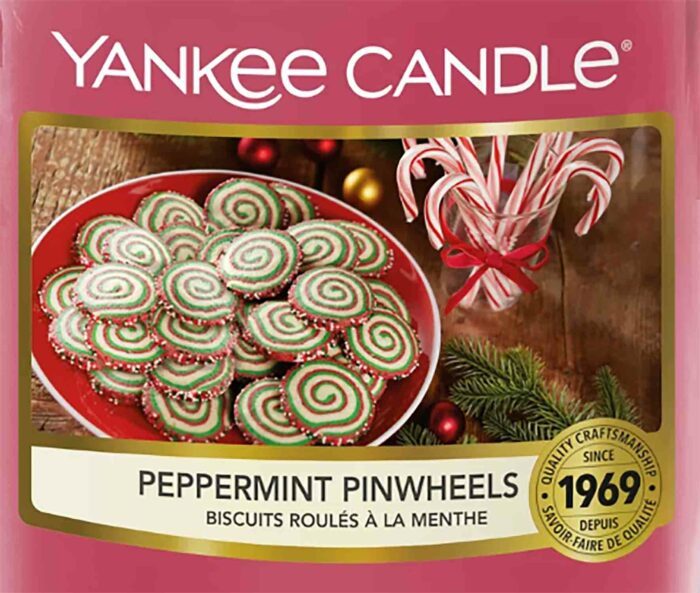 Yankee Candle Peppermint Pinwheels 22g - Crumble vosk příslušenství