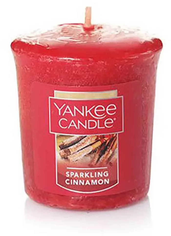 Votivní svíčka Yankee Candle Sparkling Cinnamon 49 g