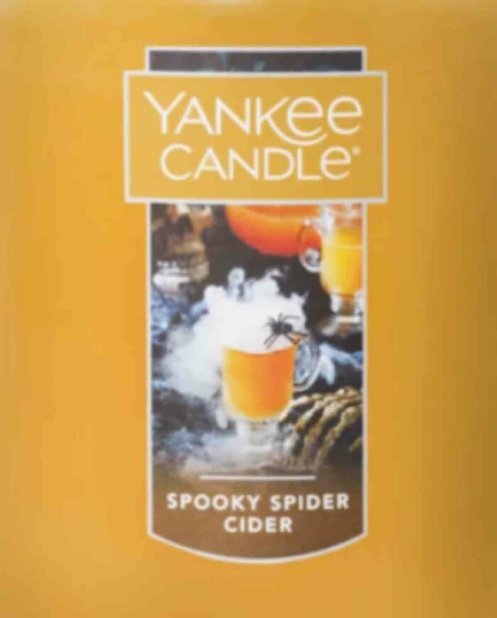 Yankee Candle Spooky Spider Cider - Crumble vosk 22g příslušenství