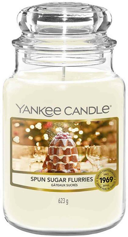 Vonná svíčka Yankee Candle Spun Sugar Flurries 623 g