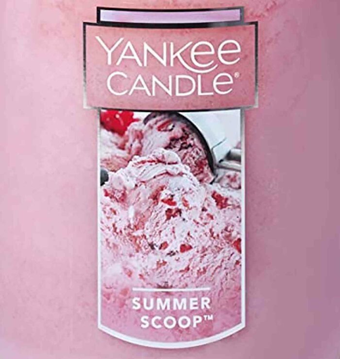 Yankee Candle Summer Scoop 22g - Crumble vosk příslušenství