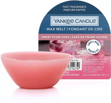 Yankee Candle Sweet Plum Sake 22g vonný vosk