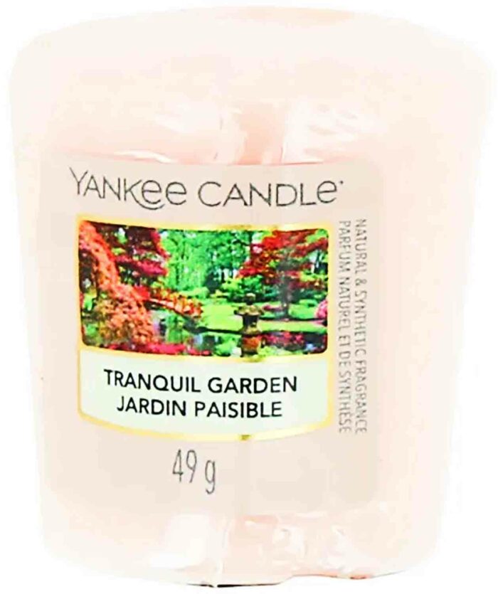 Yankee Candle Tranquil Garden 49g Votivní svíčka příslušenství