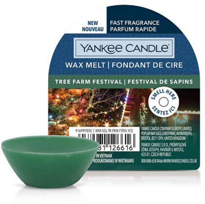 Yankee Candle Tree Farm Festival 22g vonný vosk