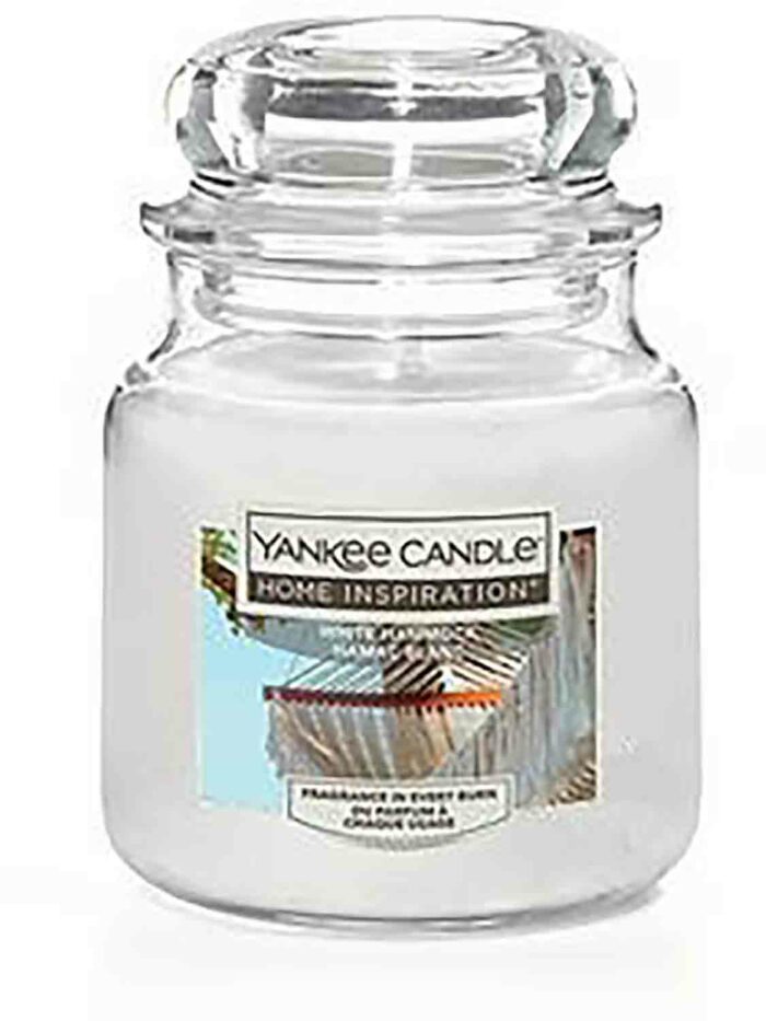 Yankee Candle White Hammock 104 g vonná svíčka příslušenství